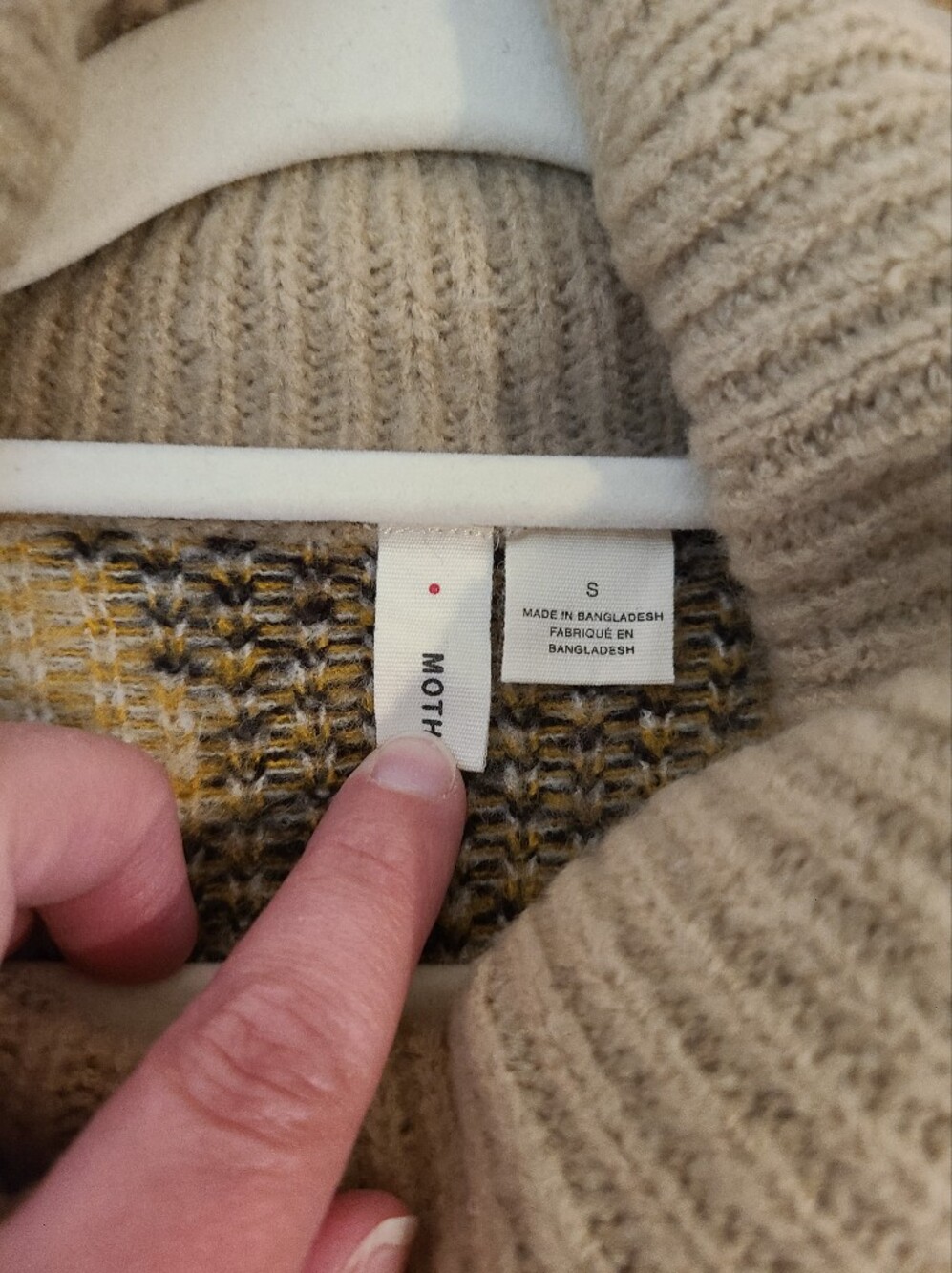 Anthropologie Moth Georgia Leopard Print Turtle Neck Sweater - Picture 4 of 7